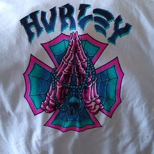 Hurley vintage classic design tshirt